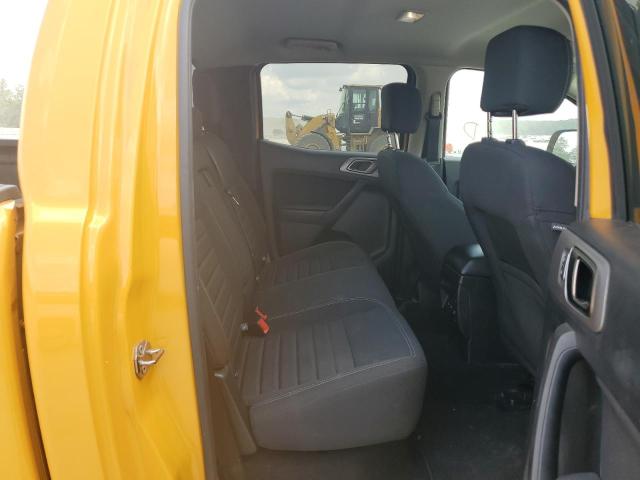 1FTER4FH1MLD91051 - 2021 FORD RANGER XL YELLOW photo 10