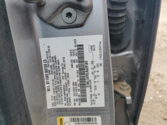 3LN6L5A90LR609584 - 2020 LINCOLN MKZ SILVER photo 13