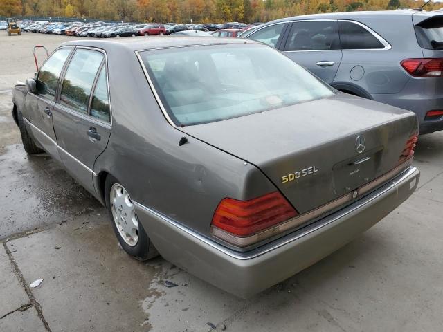 WDBGA51E8PA135345 - 1993 MERCEDES-BENZ 600-CLASS SEL GRAY photo 3