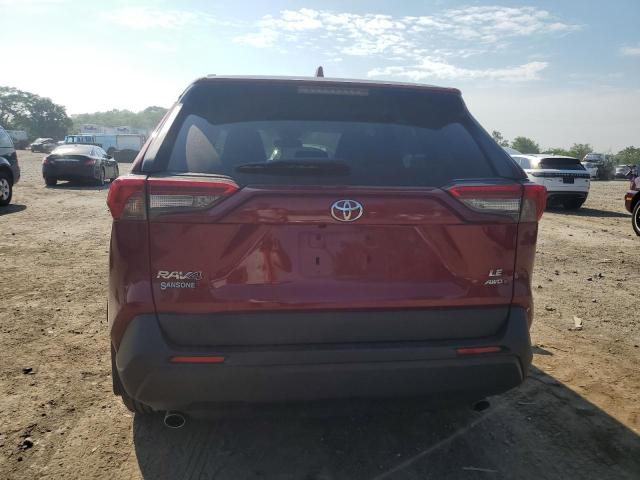 2T3G1RFV9MW211315 - 2021 TOYOTA RAV4 LE Rouge photo 6