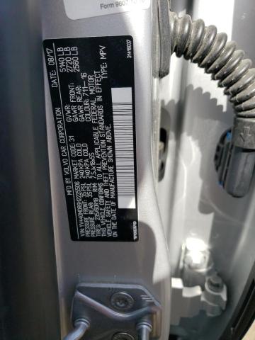 YV440MDR6H2225506 - 2017 VOLVO XC60 T5 DYNAMIC ვერცხლისფერი ფოტო 13