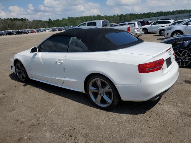 WAUWFAFH9BN006054 - 2011 AUDI A5 PRESTIGE WHITE photo 2