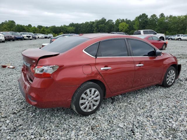 3N1AB7AP5GY230347 - 2016 NISSAN SENTRA S RED photo 3