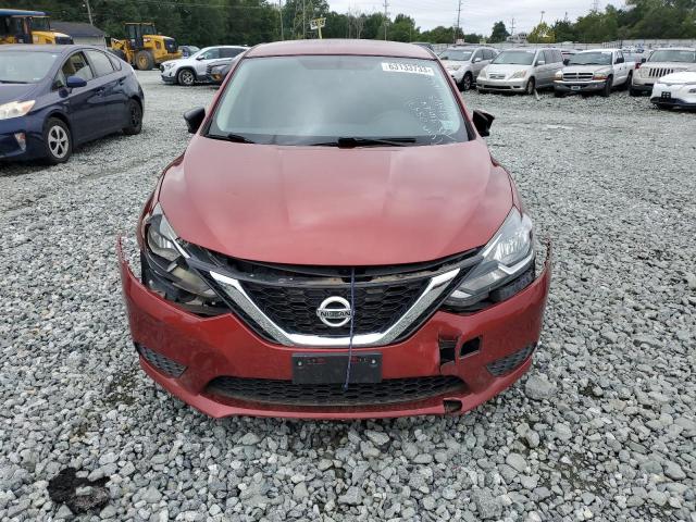 3N1AB7AP5GY230347 - 2016 NISSAN SENTRA S RED photo 5