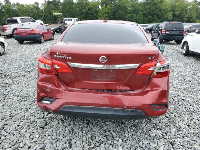 3N1AB7AP5GY230347 - 2016 NISSAN SENTRA S RED photo 6