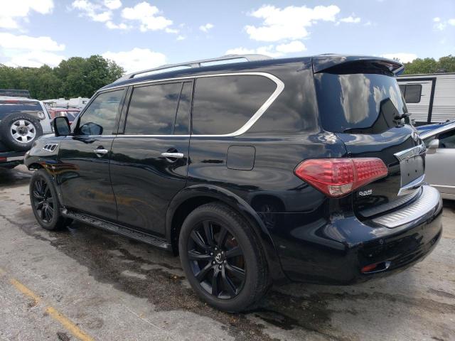 JN8AZ2NE9E9063289 - 2014 INFINITI QX80 BLACK photo 2