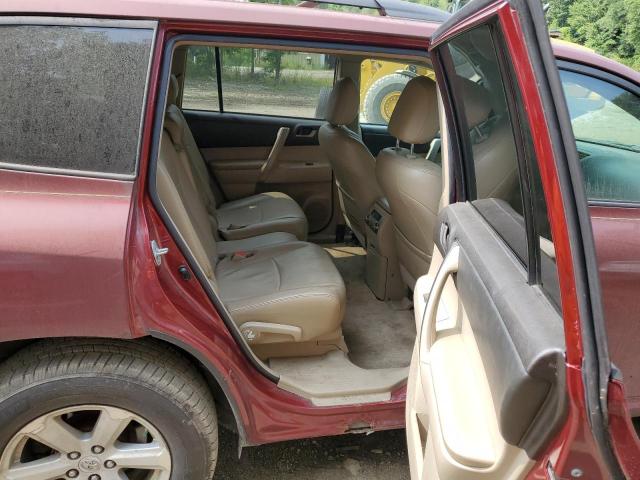 5TDJK3EH4AS009054 - 2010 TOYOTA HIGHLANDER SE RED photo 11