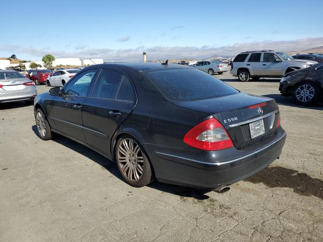 WDBUF72X07A999404 - 2007 MERCEDES-BENZ E 550 BLACK photo 2