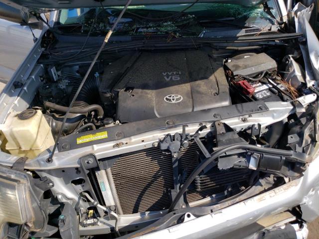 3TMLU4EN8CM081389 - 2012 TOYOTA TACOMA DOUBLE CAB ვერცხლისფერი ფოტო 11