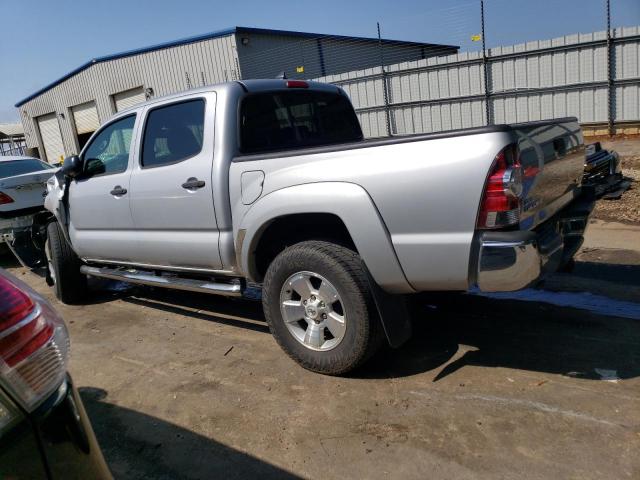 3TMLU4EN8CM081389 - 2012 TOYOTA TACOMA DOUBLE CAB ვერცხლისფერი ფოტო 2