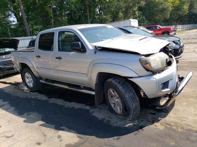 3TMLU4EN8CM081389 - 2012 TOYOTA TACOMA DOUBLE CAB ვერცხლისფერი ფოტო 4