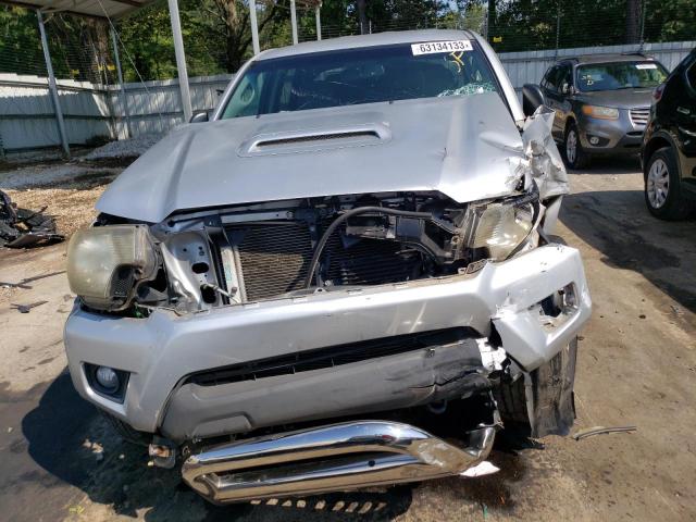 3TMLU4EN8CM081389 - 2012 TOYOTA TACOMA DOUBLE CAB ვერცხლისფერი ფოტო 5