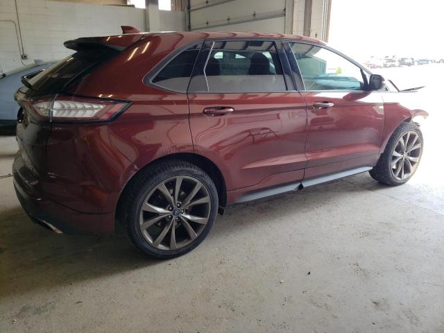 2FMPK4AP9GBB72320 - 2016 FORD EDGE SPORT ORANGE photo 3