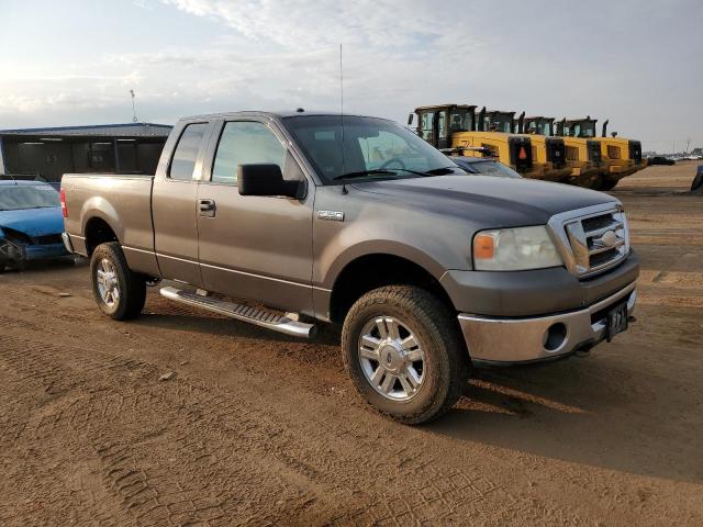 1FTPX14V08FB84449 - 2008 FORD F150 GRAY photo 4