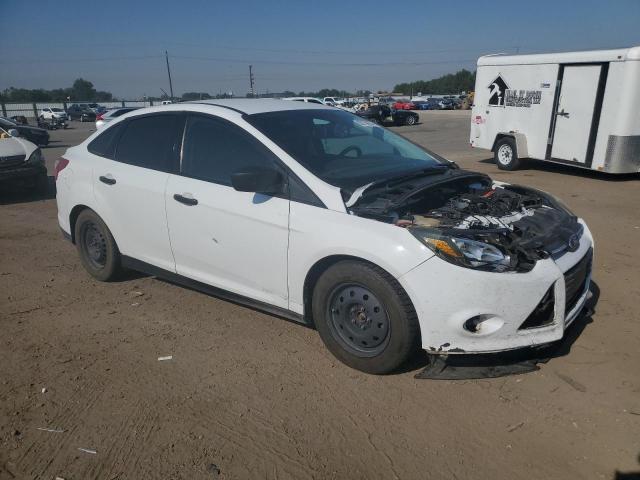 1FADP3E2XEL248454 - 2014 FORD FOCUS S WHITE photo 4