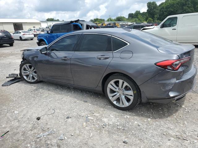 19UUB5F45NA002431 - 2022 ACURA TLX TECHNOLOGY GRAY photo 2
