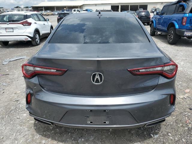 19UUB5F45NA002431 - 2022 ACURA TLX TECHNOLOGY GRAY photo 6