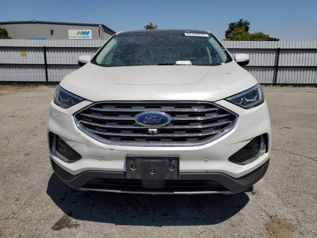 2FMPK3K92KBC49029 - 2019 FORD EDGE TITANIUM WHITE photo 5