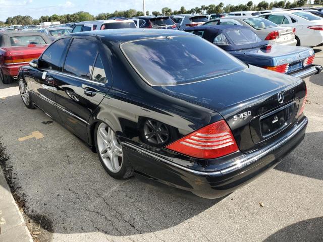 WDBNG70J16A483437 - 2006 MERCEDES-BENZ S 430 BLACK photo 3