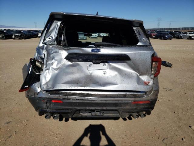 1FM5K8GC5NGB54020 - 2022 FORD EXPLORER ST GRAY photo 6