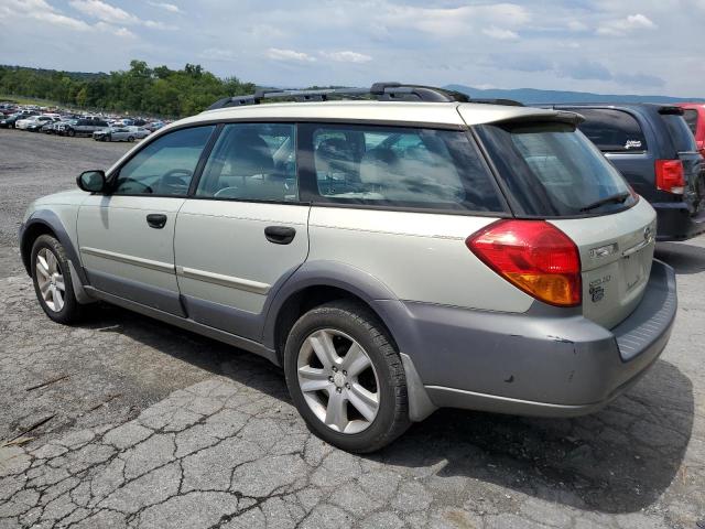 4S4BP61C557376302 - 2005 SUBARU LEGACY OUTBACK 2.5I BEIGE photo 2