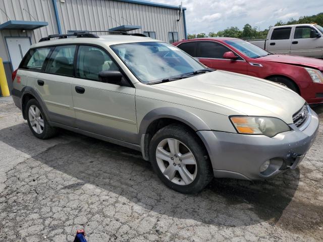 4S4BP61C557376302 - 2005 SUBARU LEGACY OUTBACK 2.5I BEIGE photo 4