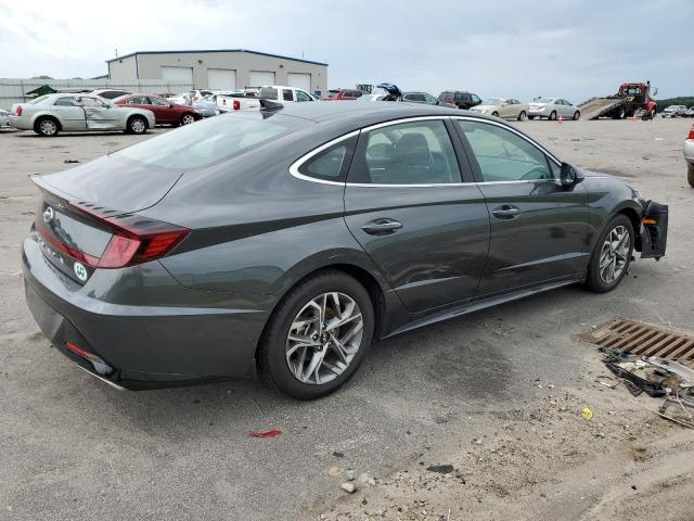 KMHL14JA5NA245799 - 2022 HYUNDAI SONATA SEL CHARCOAL photo 3