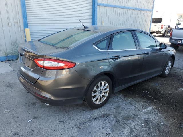 3FA6P0G7XGR259541 - 2016 FORD FUSION S CHARCOAL photo 3