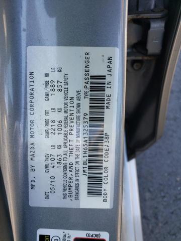 JM1BL1H65A1325379 - 2010 MAZDA 3 S SILVER photo 12