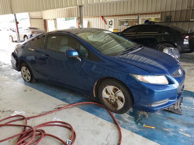 2HGFG3B53DH506280 - 2013 HONDA CIVIC LX BLUE photo 4