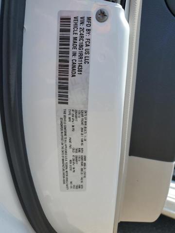 2C4RC1BG1RR114381 - 2024 CHRYSLER PACIFICA TOURING L თეთრი ფოტო 14