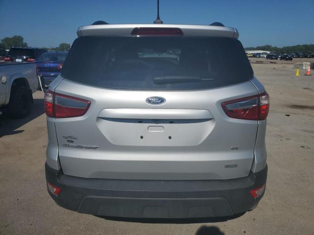 MAJ3S2GE6LC390504 - 2020 FORD ECOSPORT SE SILVER photo 6