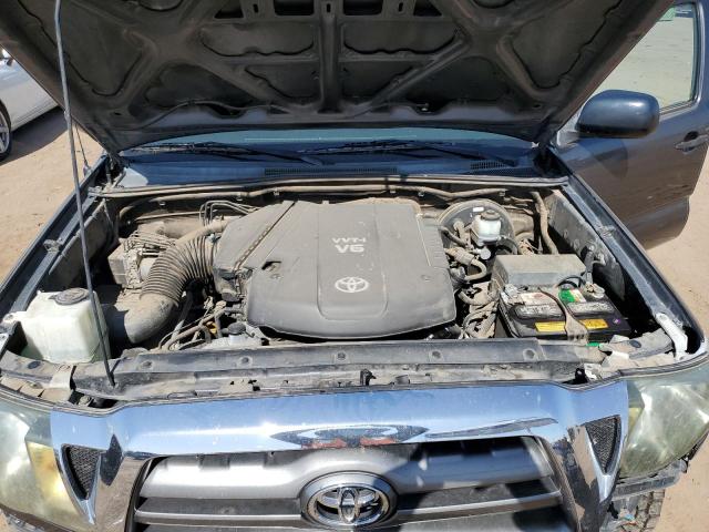 3TMJU4GN0AM102897 - 2010 TOYOTA TACOMA DOUBLE CAB PRERUNNER GRAY photo 11
