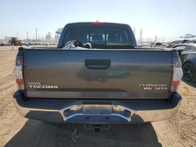3TMJU4GN0AM102897 - 2010 TOYOTA TACOMA DOUBLE CAB PRERUNNER GRAY photo 6