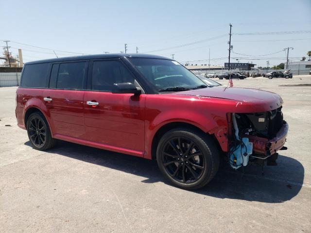 2FMGK5D81GBA12524 - 2016 FORD FLEX LIMITED BURGUNDY photo 4