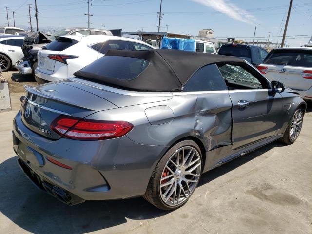 WDDWK8HB4LF960826 - 2020 MERCEDES-BENZ C 63 AMG-S GRAY photo 3