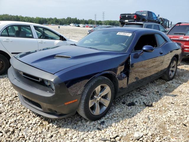 2C3CDZAG8FH810969 - 2015 DODGE CHALLENGER SXT BLUE photo 1