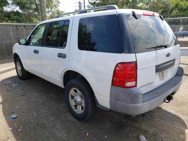 1FMZU72K43ZA43416 - 2003 FORD EXPLORER XLS WHITE photo 2