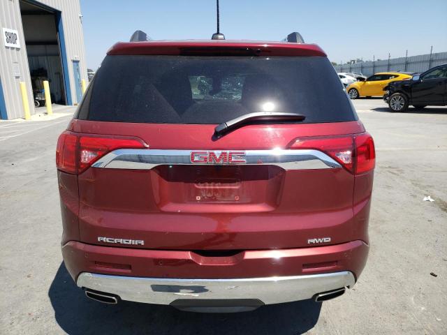 1GKKNXLS9HZ229045 - 2017 GMC ACADIA DENALI RED photo 6