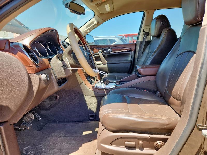 5GAKRDKD0DJ161519 - 2013 BUICK ENCLAVE BROWN photo 7