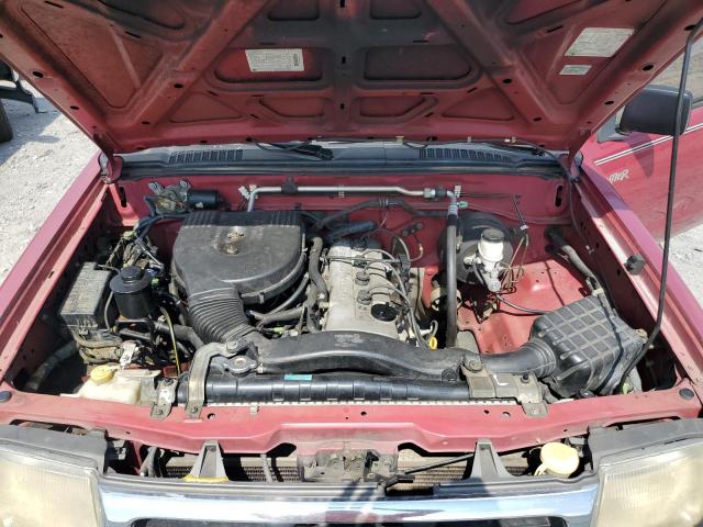 1N6DD26S6WC312757 - 1998 NISSAN FRONTIER KING CAB XE RED photo 11
