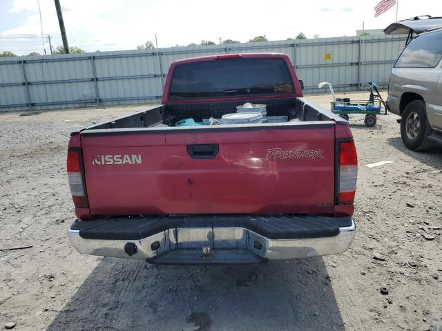 1N6DD26S6WC312757 - 1998 NISSAN FRONTIER KING CAB XE RED photo 6