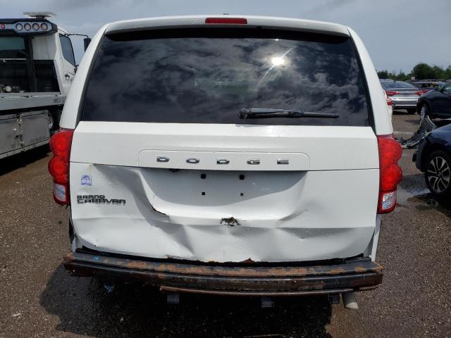 2C4RDGBG0ER369680 - 2014 DODGE GRAND CARA SE WHITE photo 6