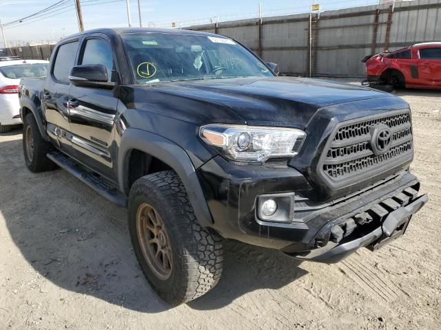 3TMAZ5CN9HM049964 - 2017 TOYOTA TACOMA DOUBLE CAB 黑色 照片 1