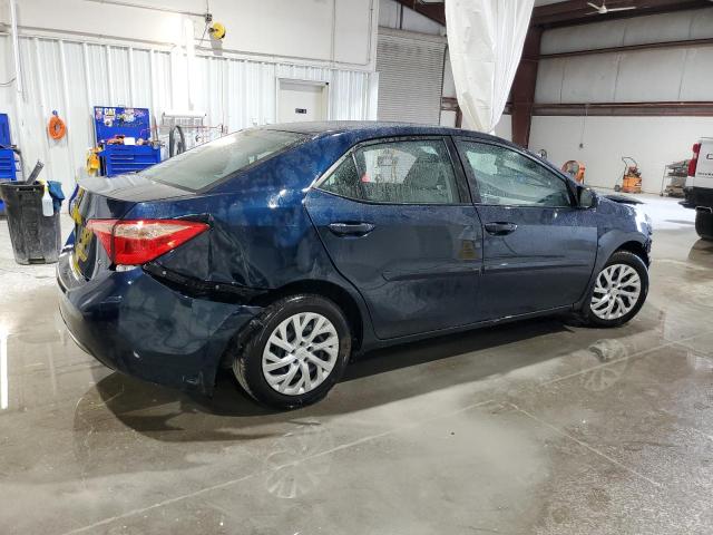 2T1BURHE2JC108449 - 2018 TOYOTA COROLLA L BLUE photo 3