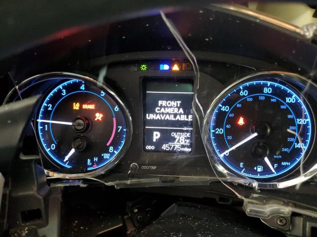 2T1BURHE2JC108449 - 2018 TOYOTA COROLLA L BLUE photo 9