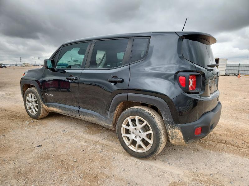 ZACNJCAB5MPM72552 - 2021 JEEP RENEGADE SPORT BLACK photo 2