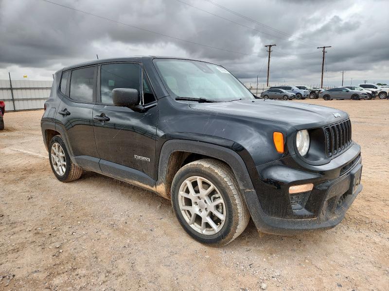 ZACNJCAB5MPM72552 - 2021 JEEP RENEGADE SPORT BLACK photo 4