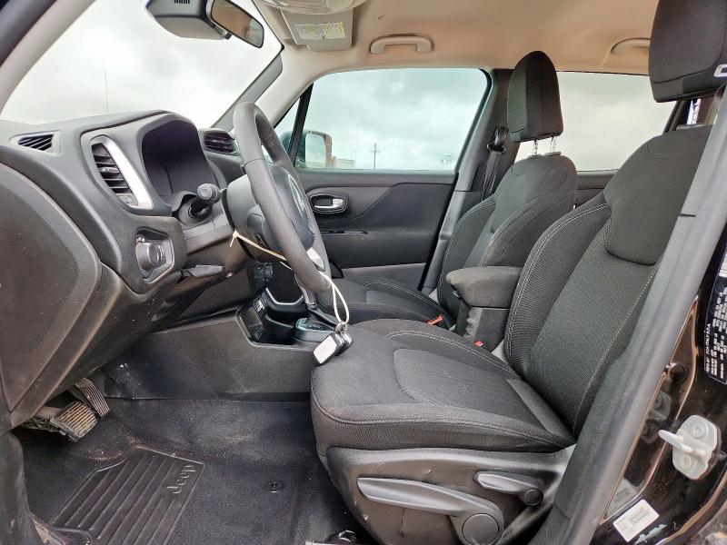 ZACNJCAB5MPM72552 - 2021 JEEP RENEGADE SPORT BLACK photo 7