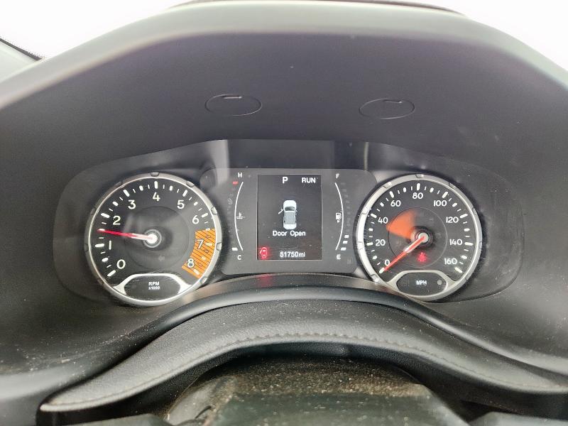 ZACNJCAB5MPM72552 - 2021 JEEP RENEGADE SPORT BLACK photo 9